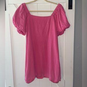 Pink Lily Dress (large)